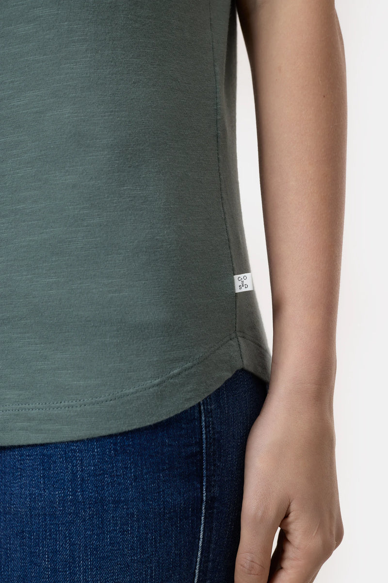 Closed T-Shirt Faded Green