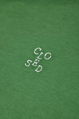Closed Cropped T-Shirt Green