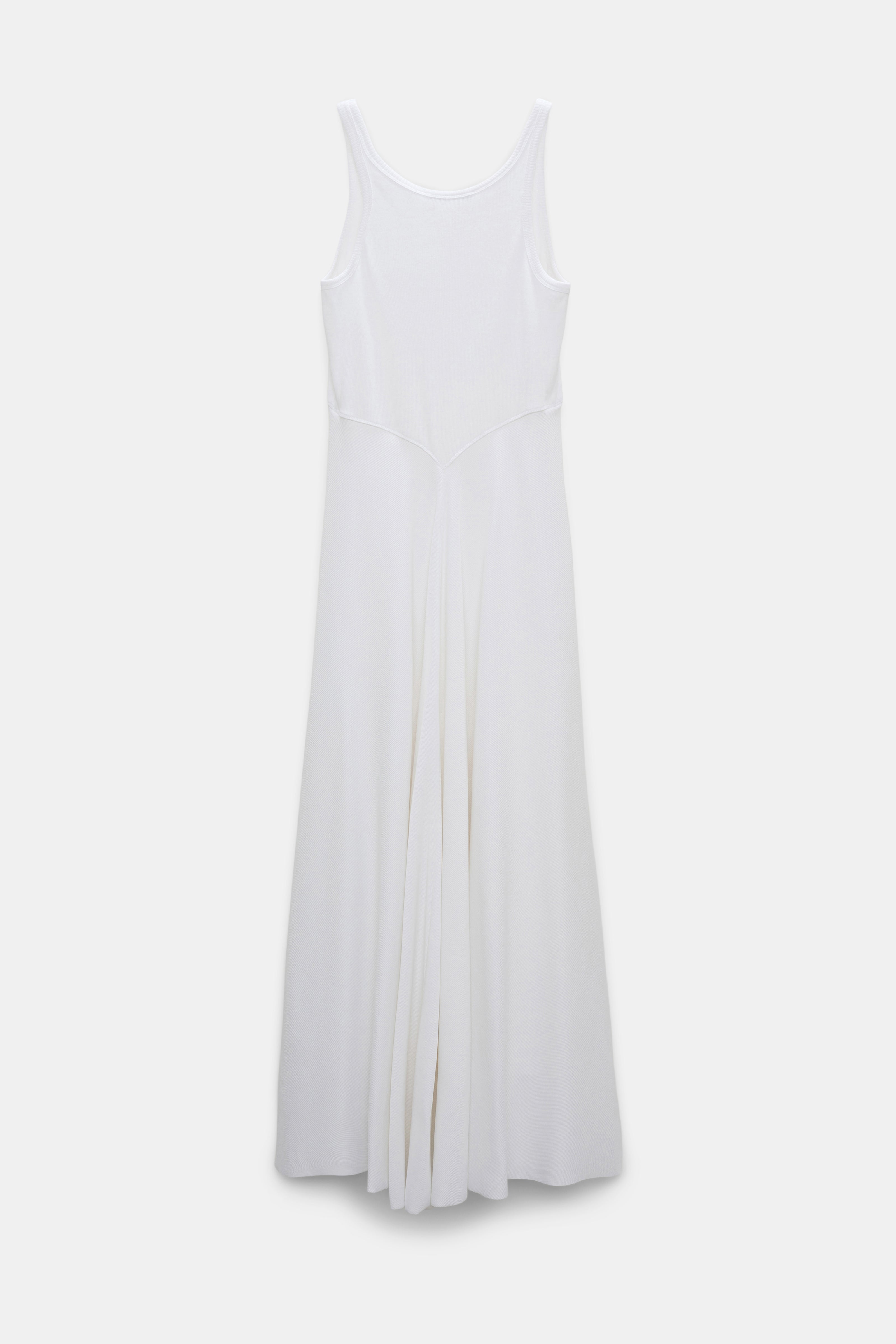 Dorothee Schumacher Dress Rib Romance White