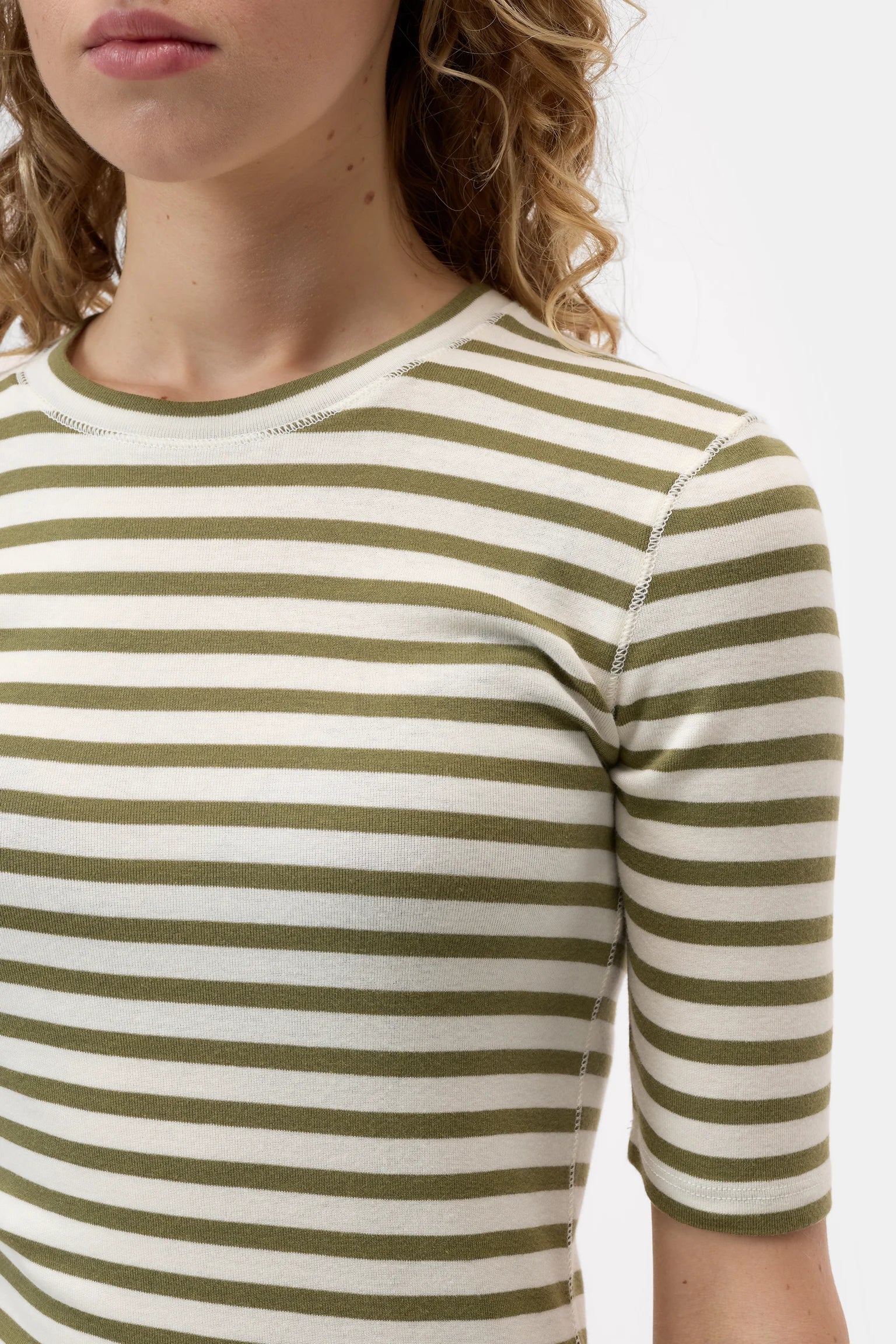 Closed T-Shirt Striped Hunter