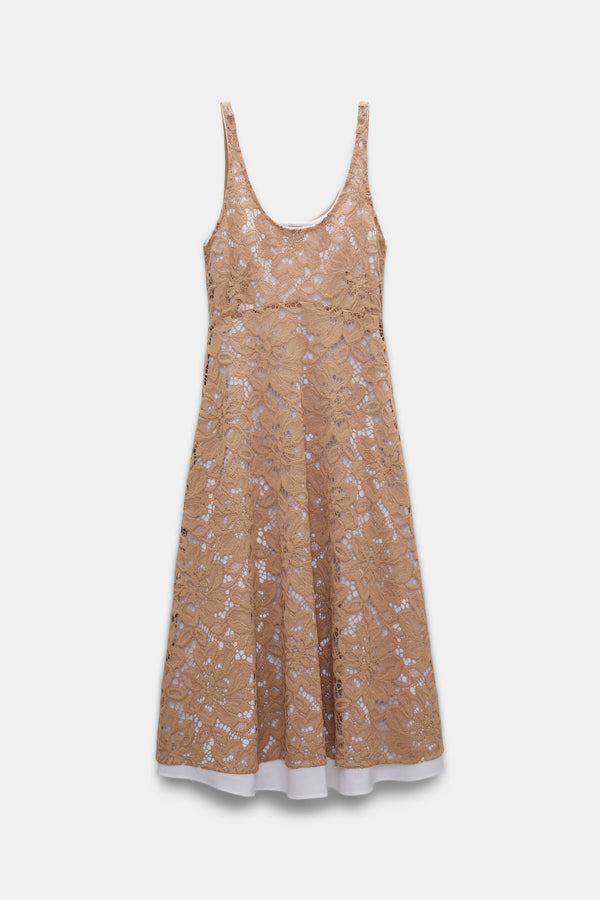 Dorothee Schumacher Kleid Lacy Dreems Tan
