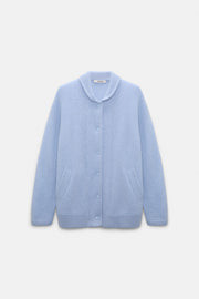 Dorothee Schumacher Cardigan Fluffy Statements Arctic