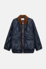 Dorothee Schumacher Jacke Cozy Coolness Navy