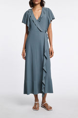 Dorothee Schumacher Kleid Beach Dark Jade
