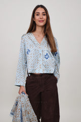 Friendly Hunting Bluse Pearl Eyes of Marrakesh