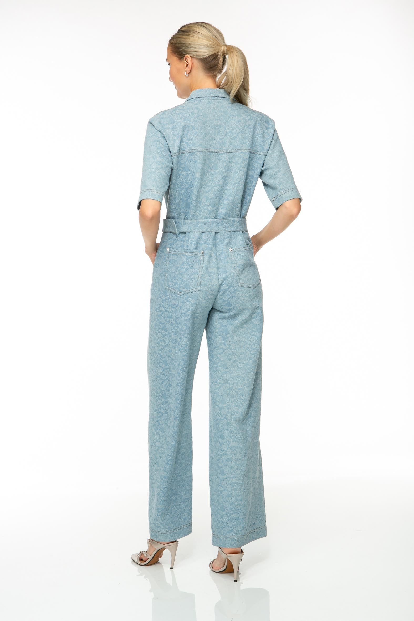 IVI Jumpsuit Paisley Denim