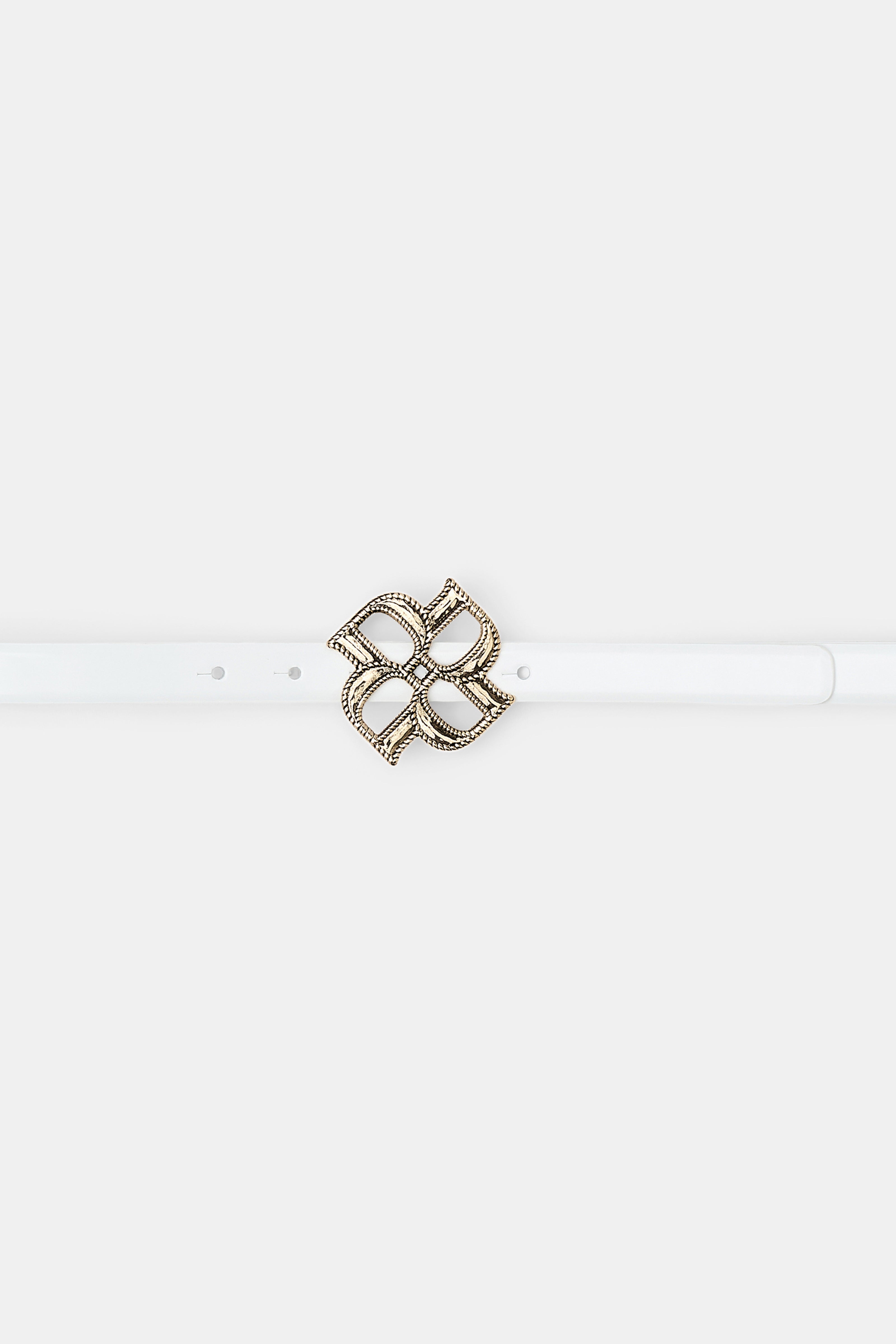 Dorothee Schumacher Gürtel Shine White