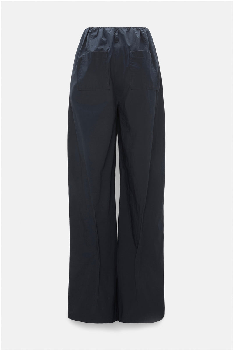 Dorothee Schumacher Pants Poplin Power Navy