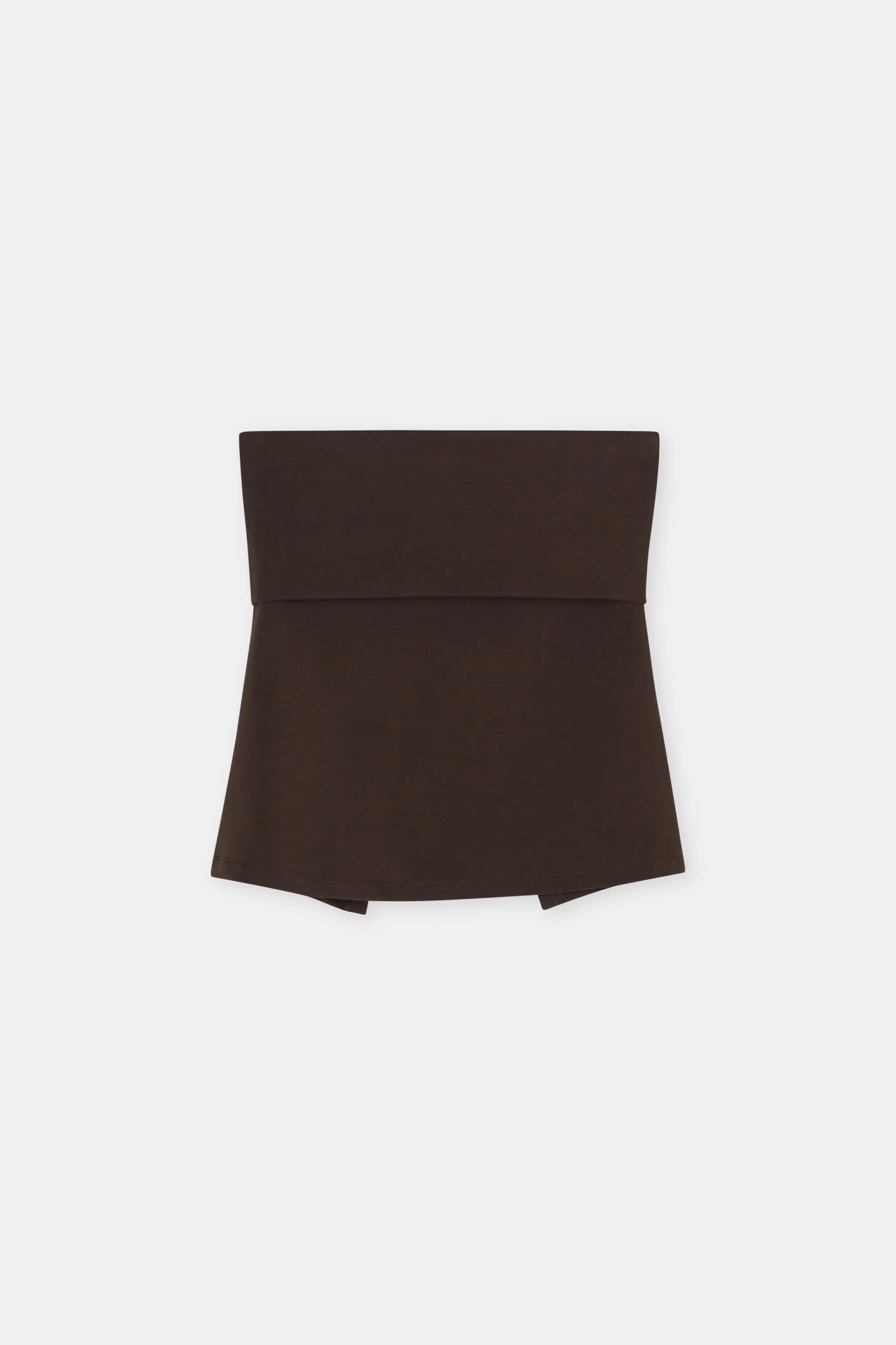 Closed-Top Peplum Maple