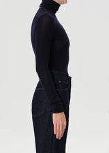 Agolde Turtleneck Pascale Navy