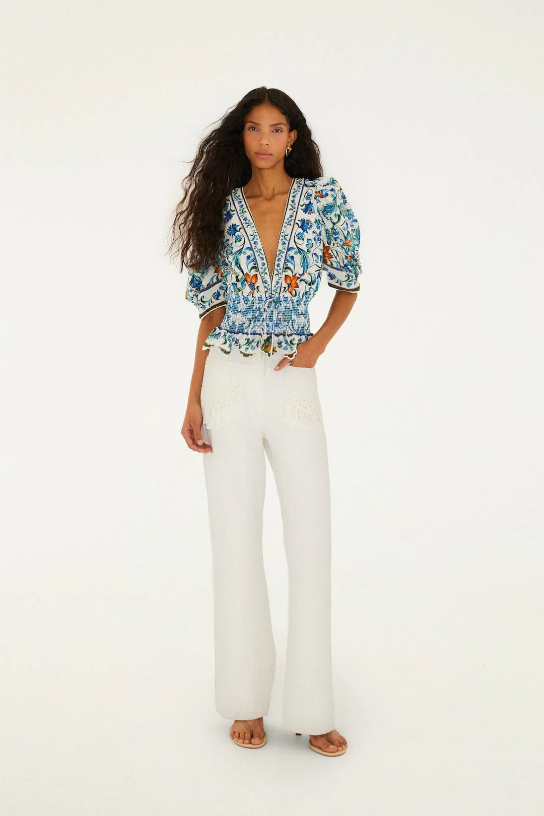 Farm Rio Bluse Flora