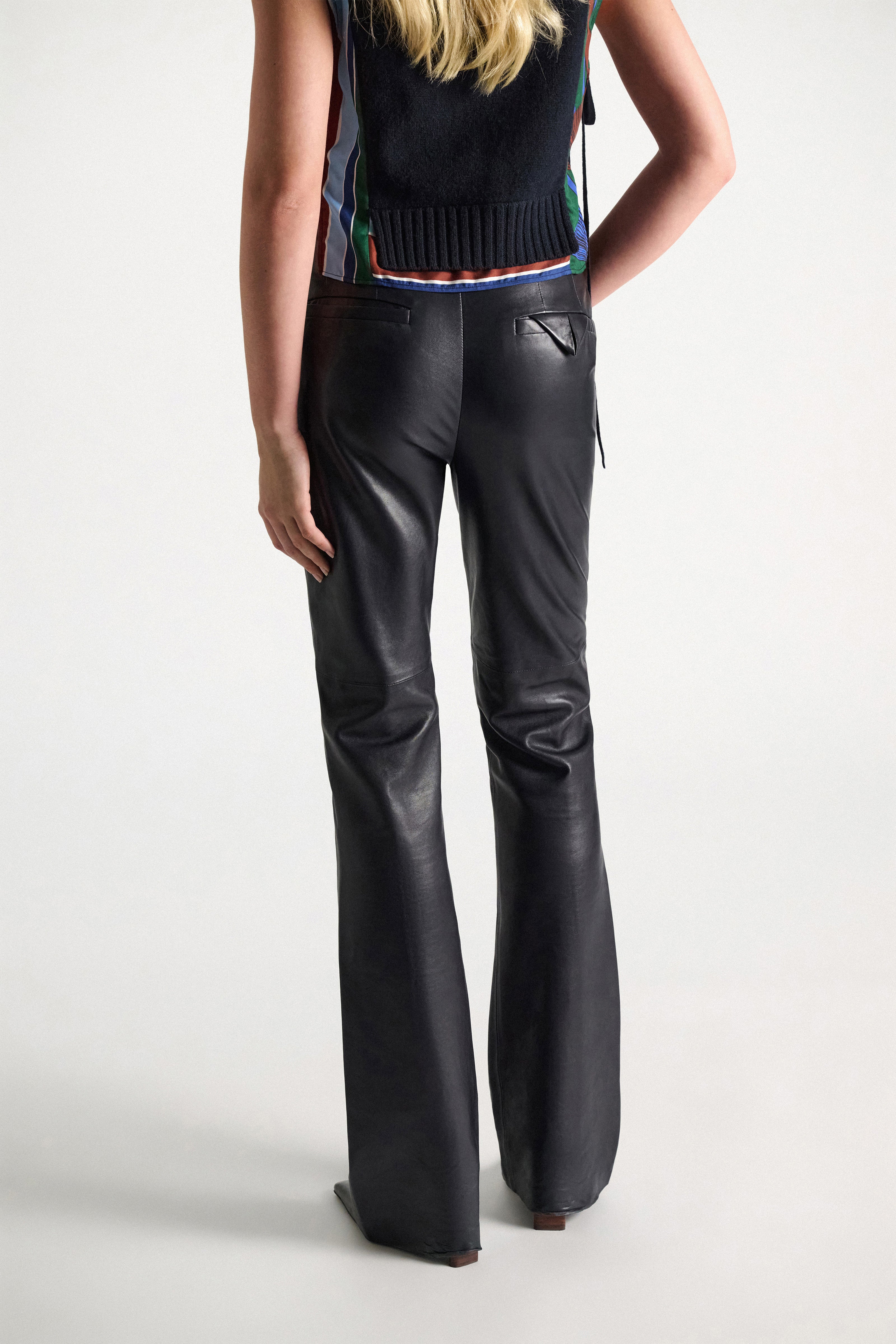 Dorothee Schumacher Lederhose Sleek Statement Midnight