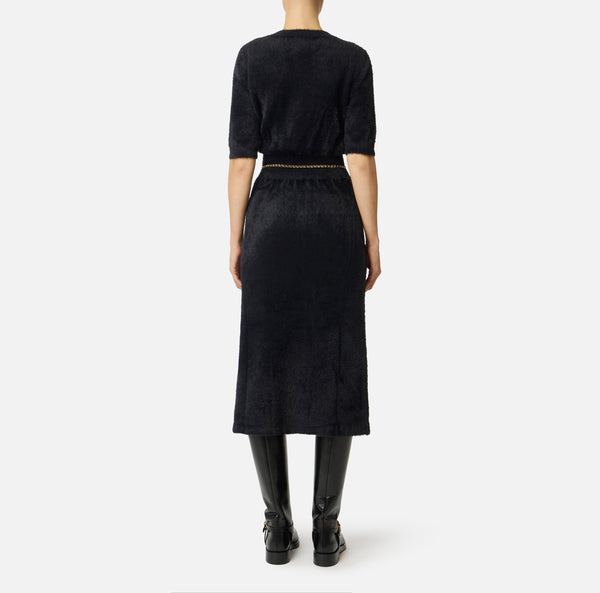 Elisabetta Franchi knit dress with belt
