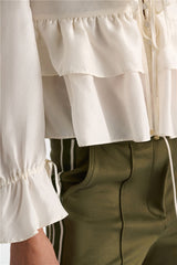 Dorothee Schumacher Bluse Playful Volumes Camellia