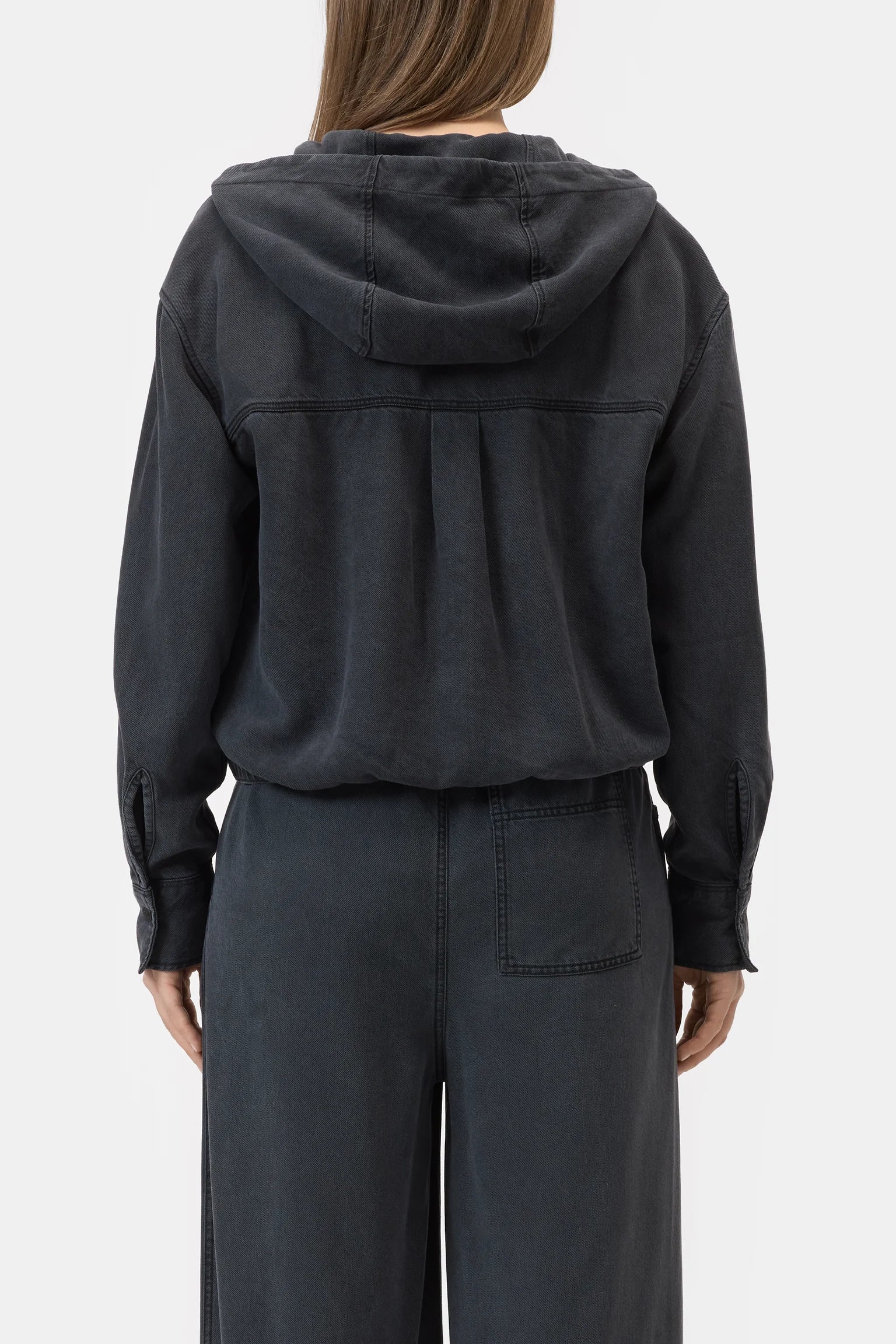Closed Hemd Lyocell Black