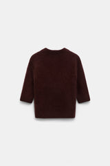Dorothee Schumacher Sweater Fluffy Statement Choco