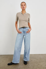 Rails Polo Heather Oat