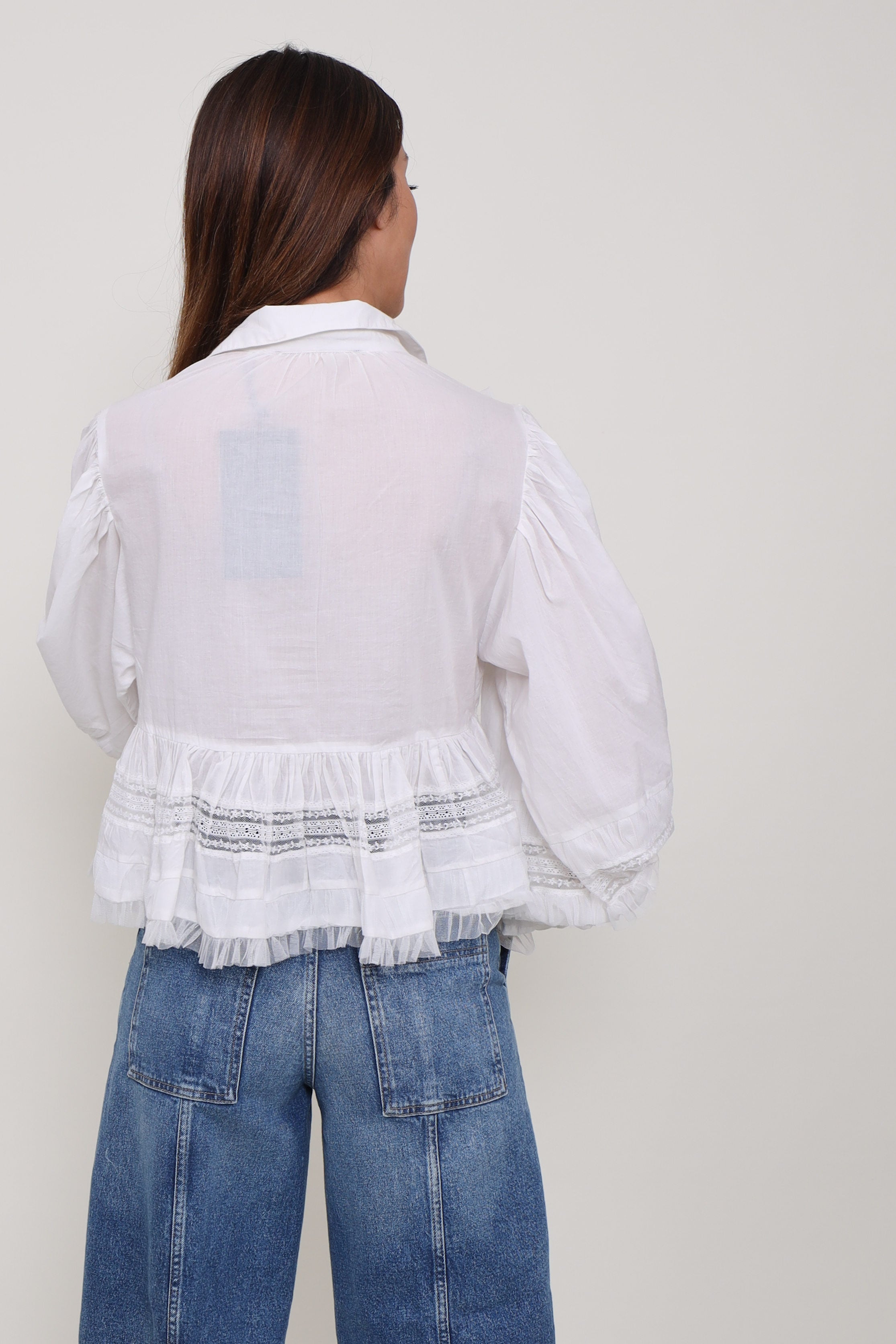 Mes Demoiselles blouse Melody White