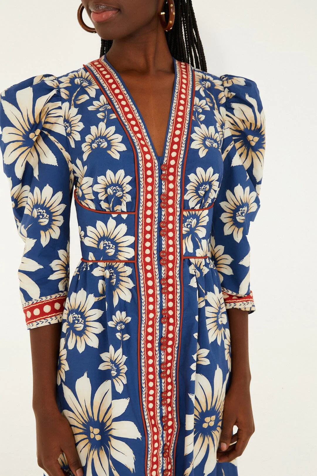 Farm Rio Kleid Puff Luna