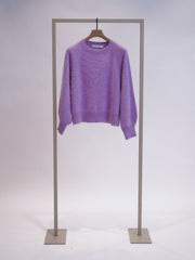 Pull Coeur Lina Lilas