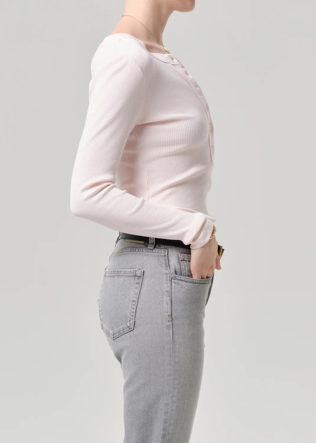 Citizens of Humanity Shirt Varra Peppercorn