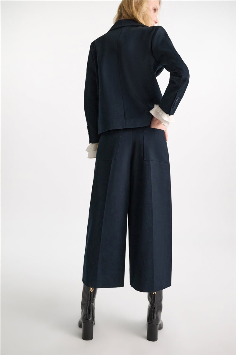 Dorothee Schumacher Hose Modern Structure Navy
