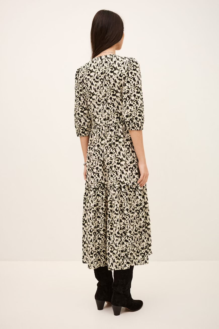 Ba&sh Kleid Palma Ecru