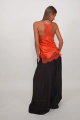 Mansphil Top Lace Mandarine