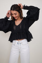 Mes Demoiselles Bluse Melody Black