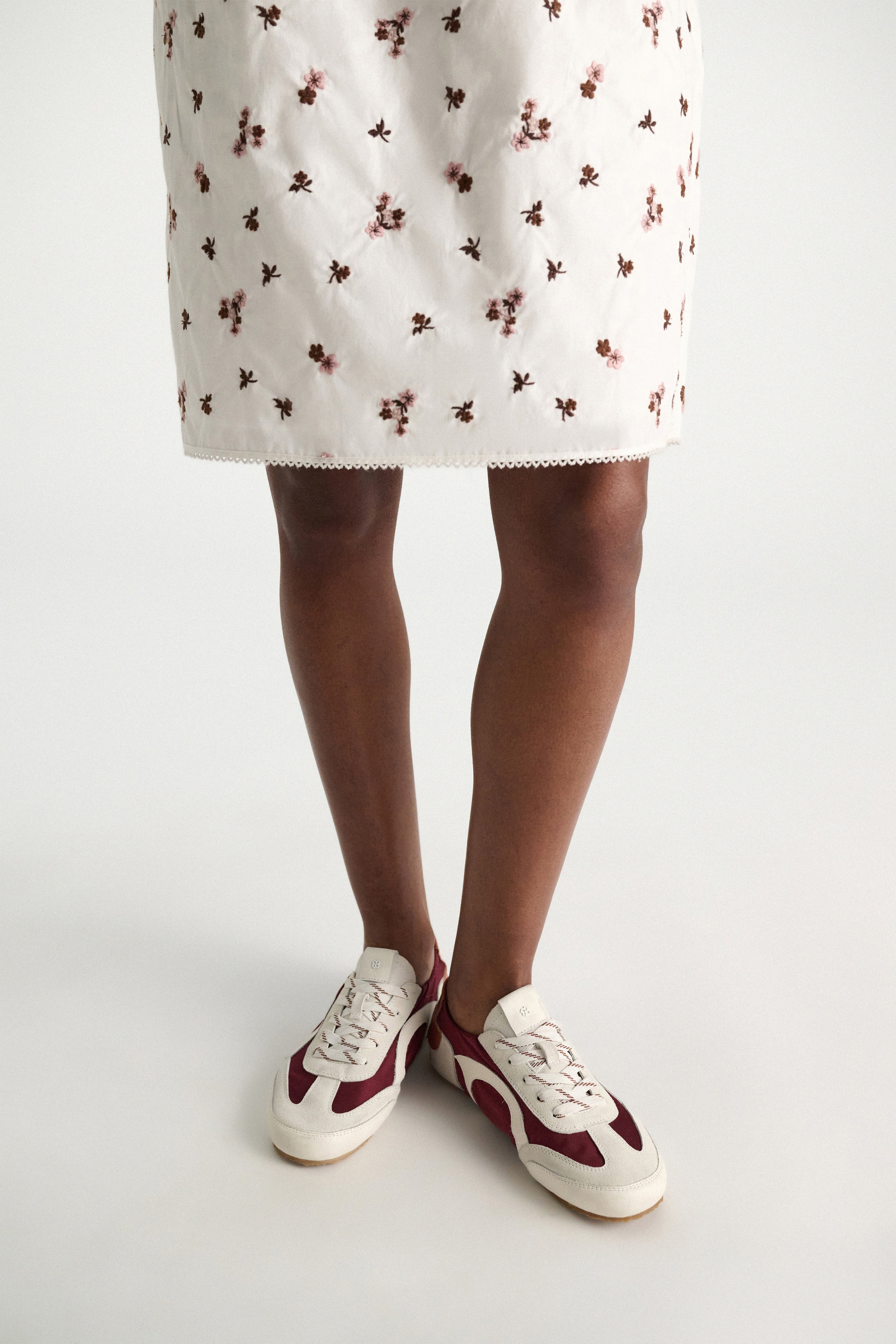 Dorothee Schumacher Sneaker Sporty Softness Bordeaux