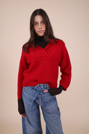 Be You Pullover Be Victorious Crimson
