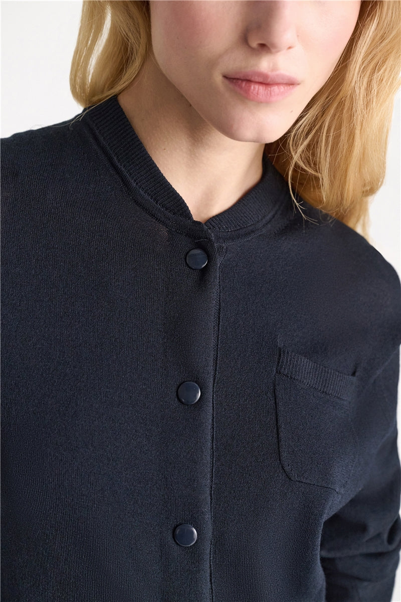 Schumacher Cardigan Refined Essentials Navy