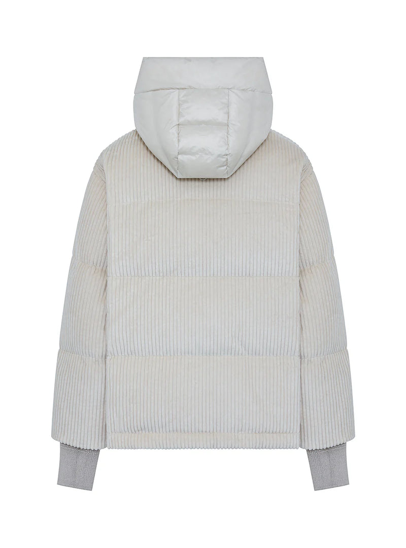 Duno Jacke Lora Tures Bianco