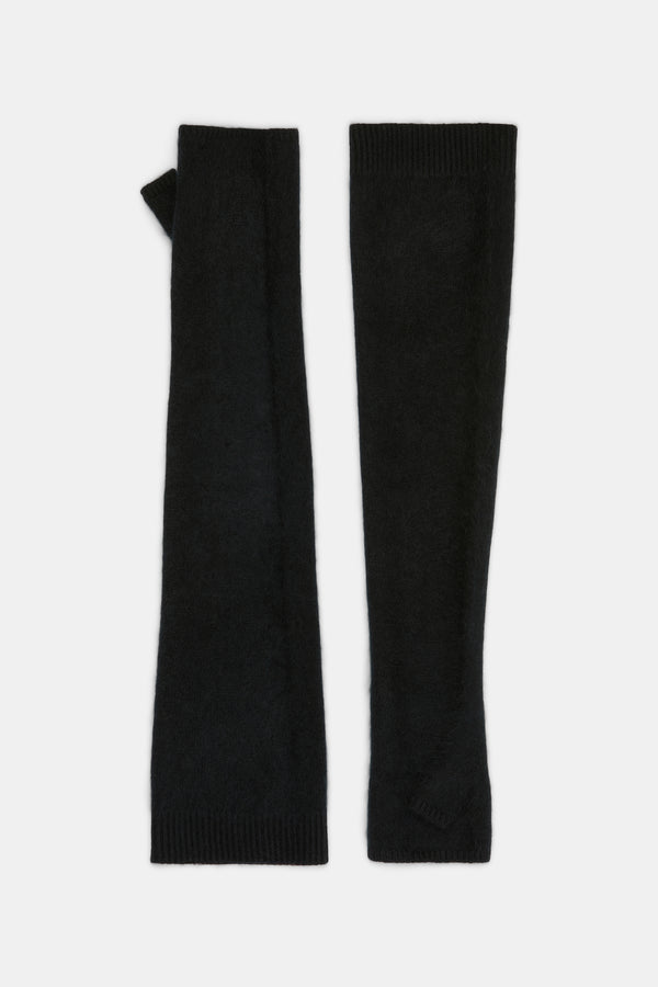 Dorothee Schumacher Handschuhe Fluffy Statement Black
