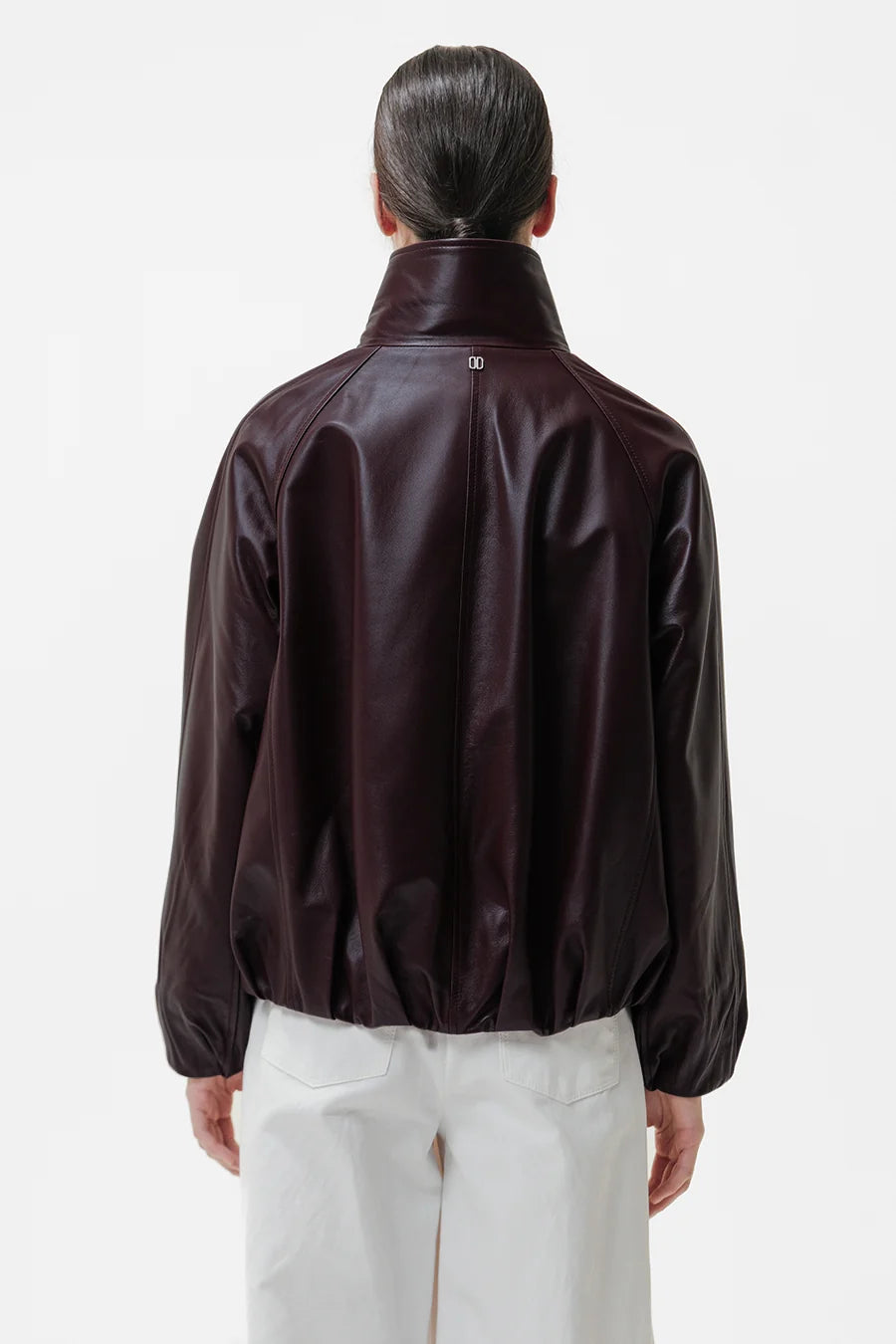 Duno læderjakke Namida burgundy