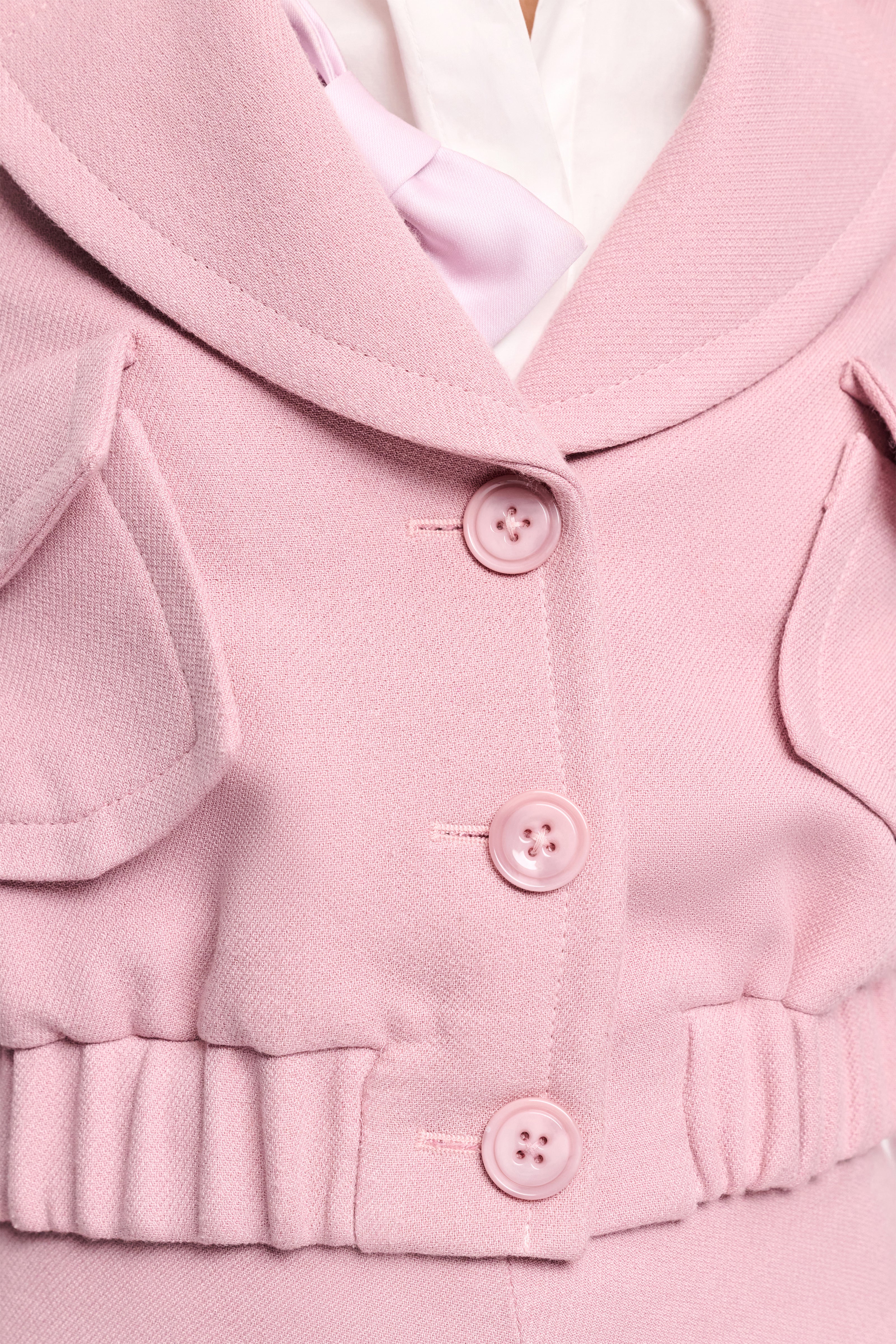 Dorothee Schumacher Layered Coolness Lilac Jacket
