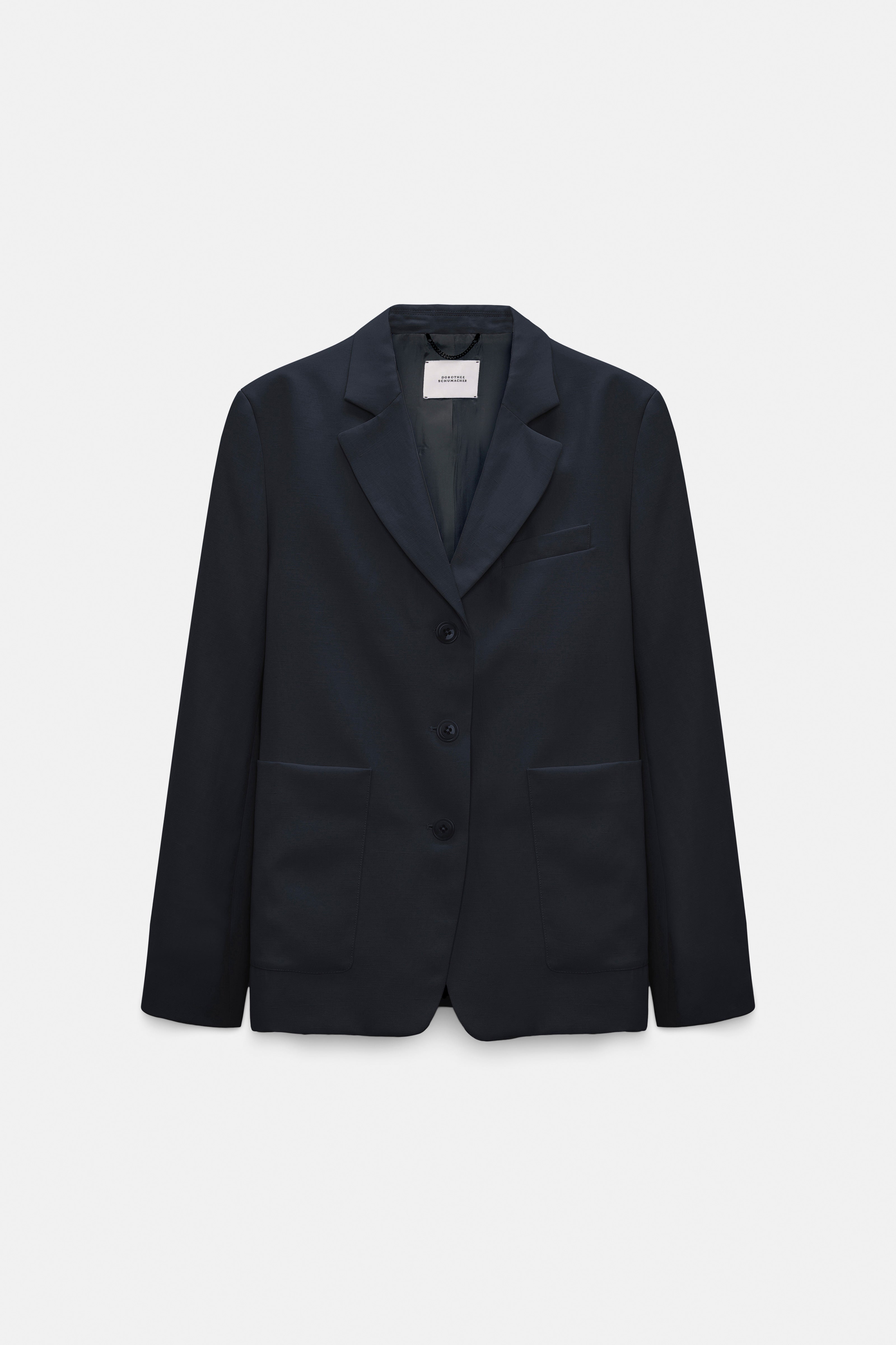 Dorothee Schumacher Jacket Summer Cruise Navy