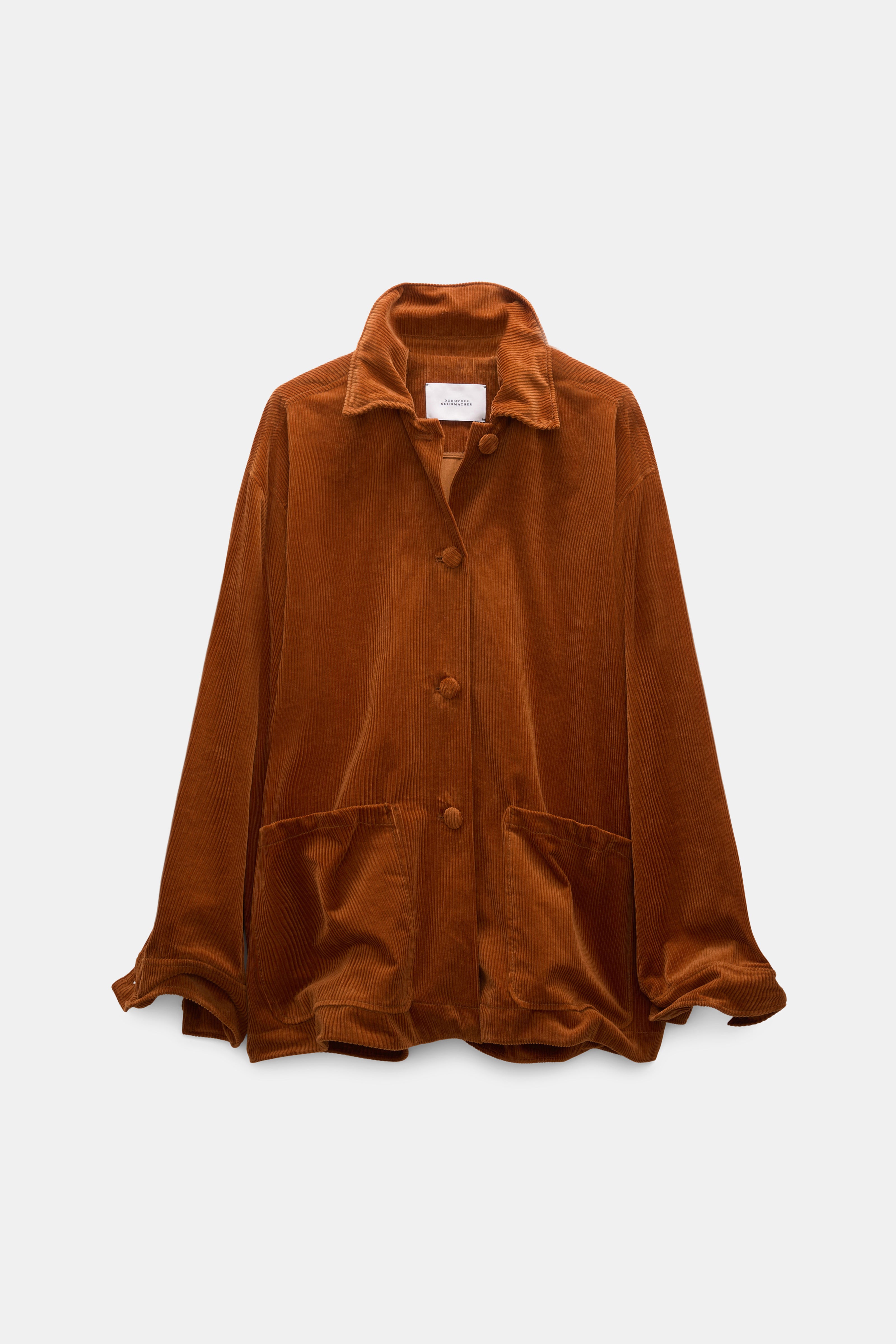Dorothee Schumacher Jacke Modern Structure Copper