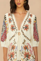 Farm Rio Dress Boho Maxi