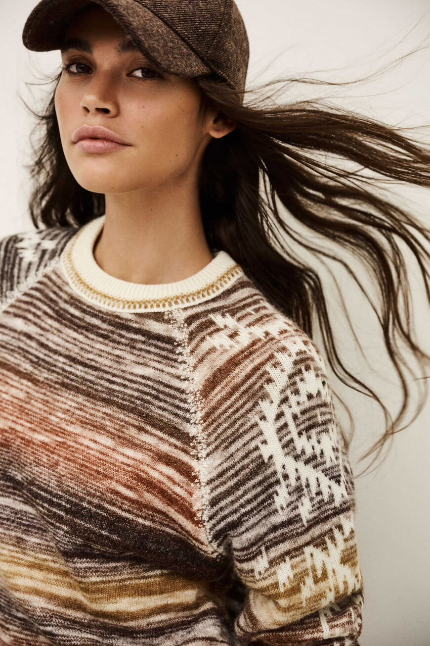 Ba&amp;sh Pullover Clodie Ecru