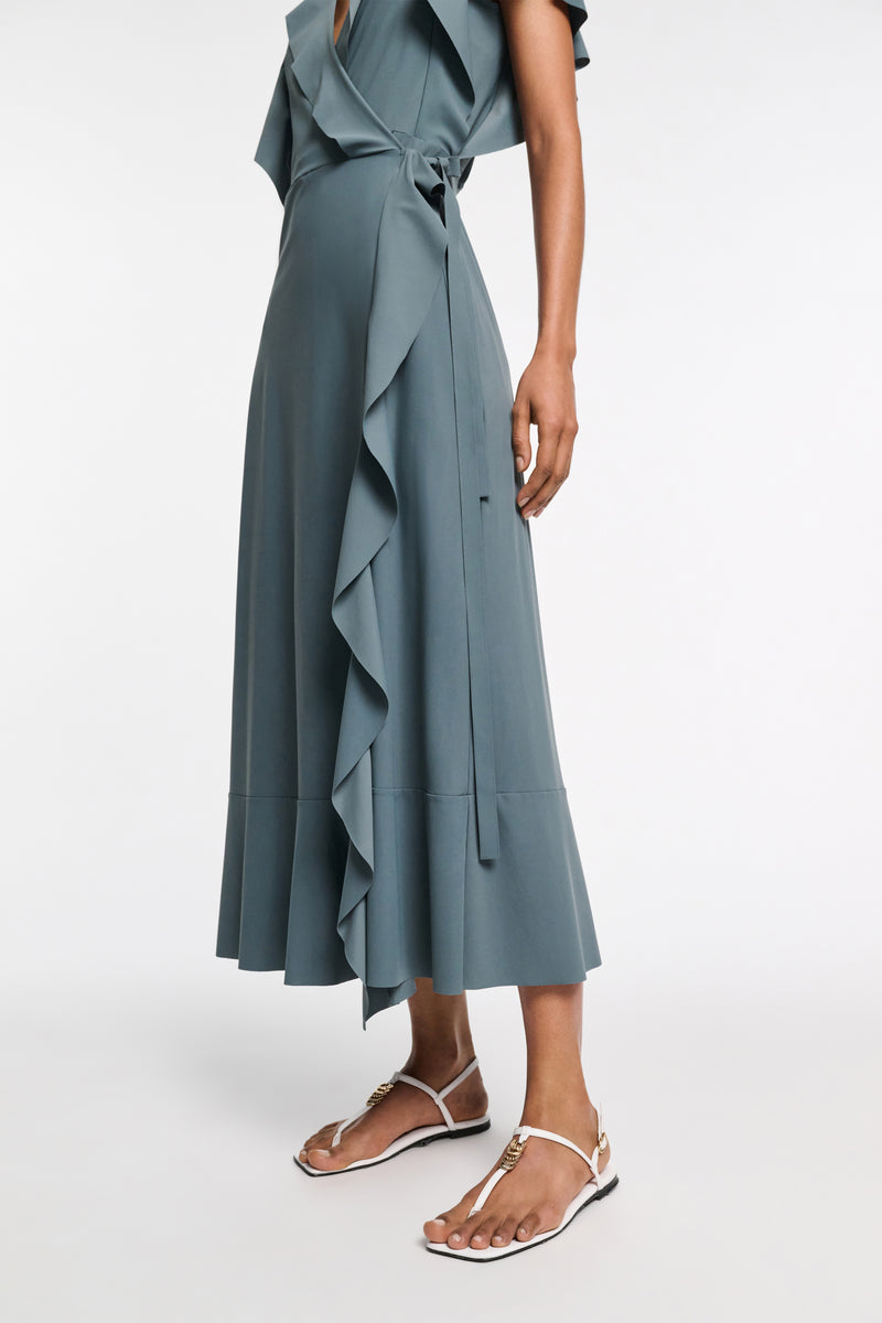 Dorothee Schumacher Kleid Beach Dark Jade