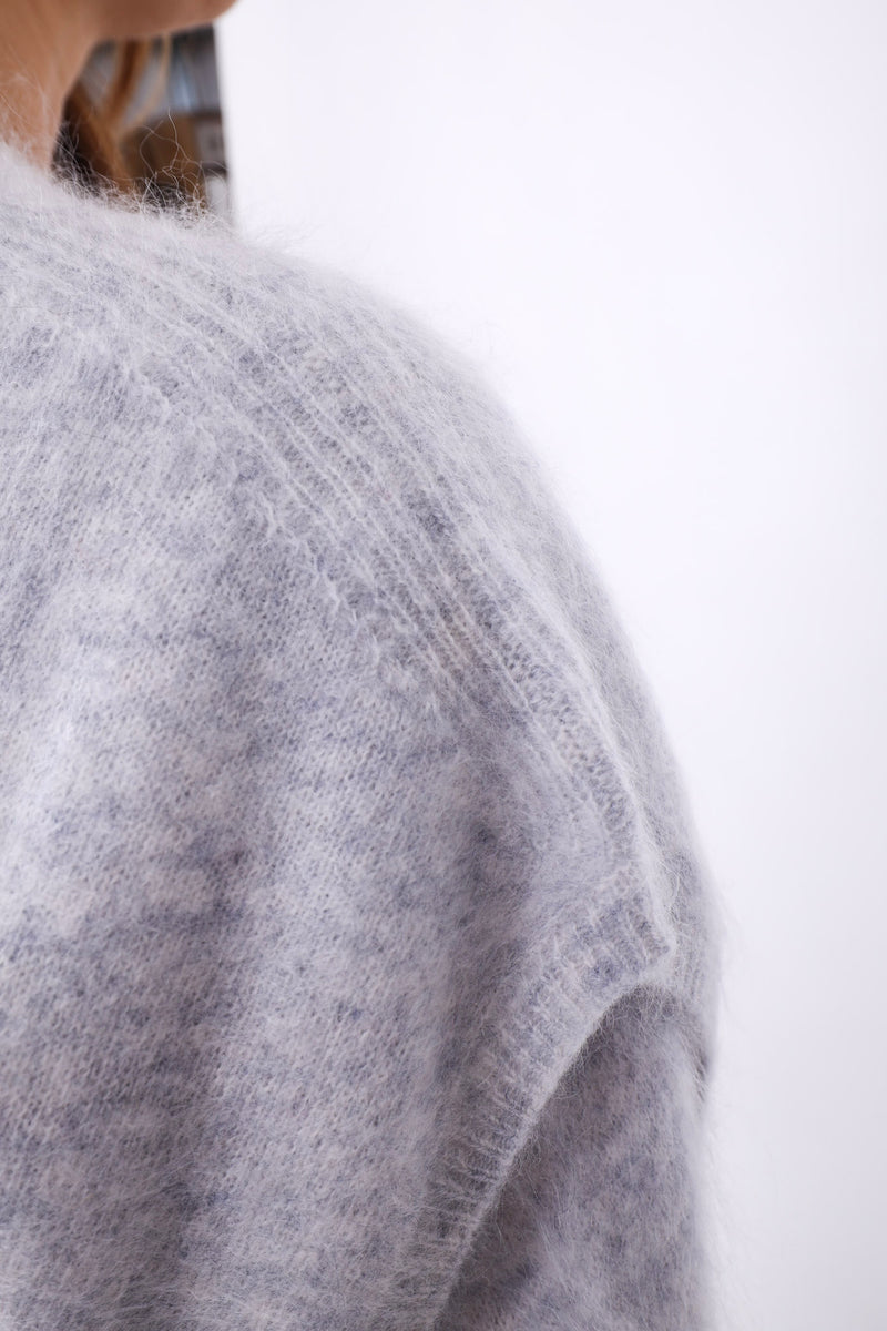 Herzensangelegenheit Cardigan Waist Aluminium