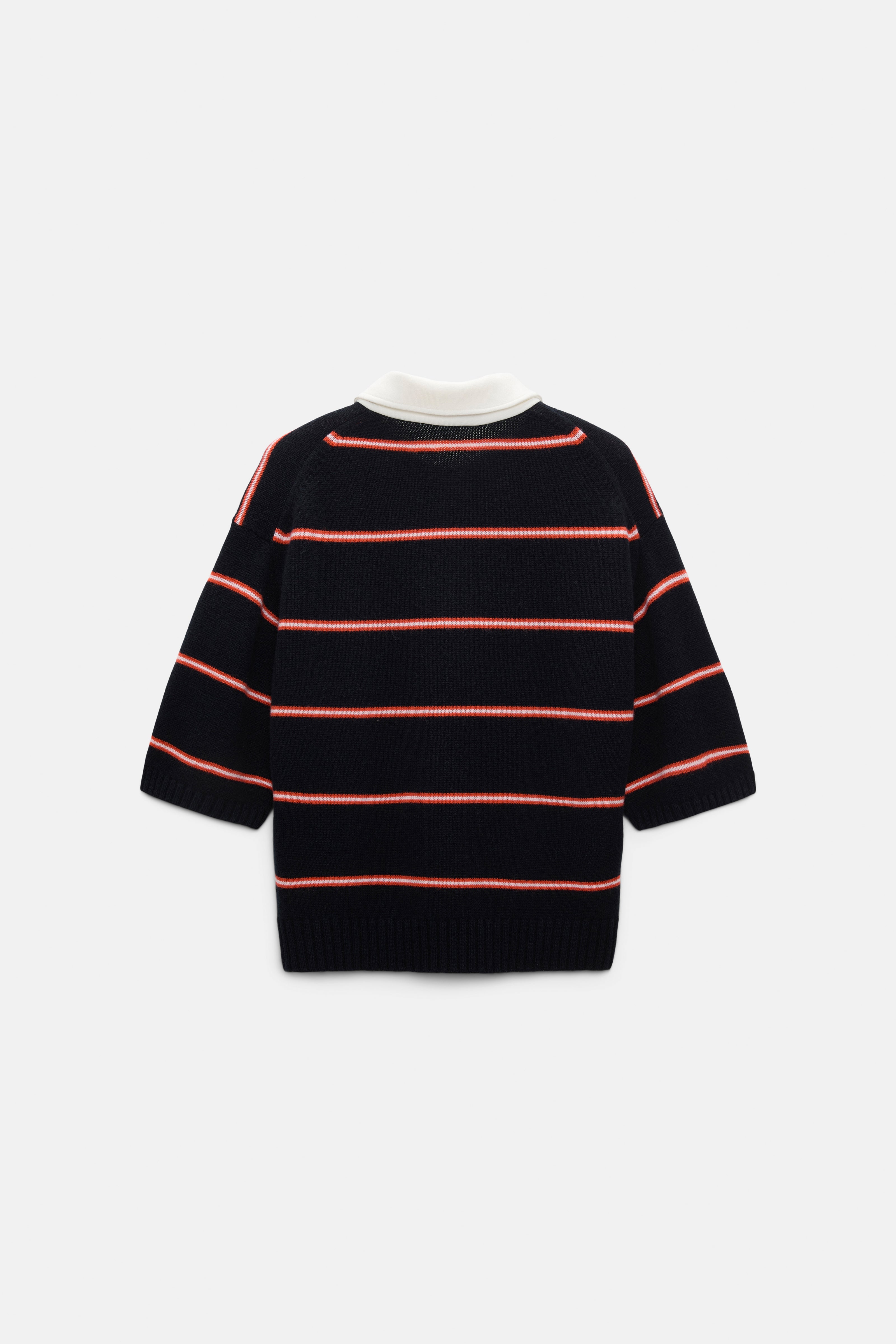 Dorothee Schumacher Pullover Sporty Statements Blue Trio
