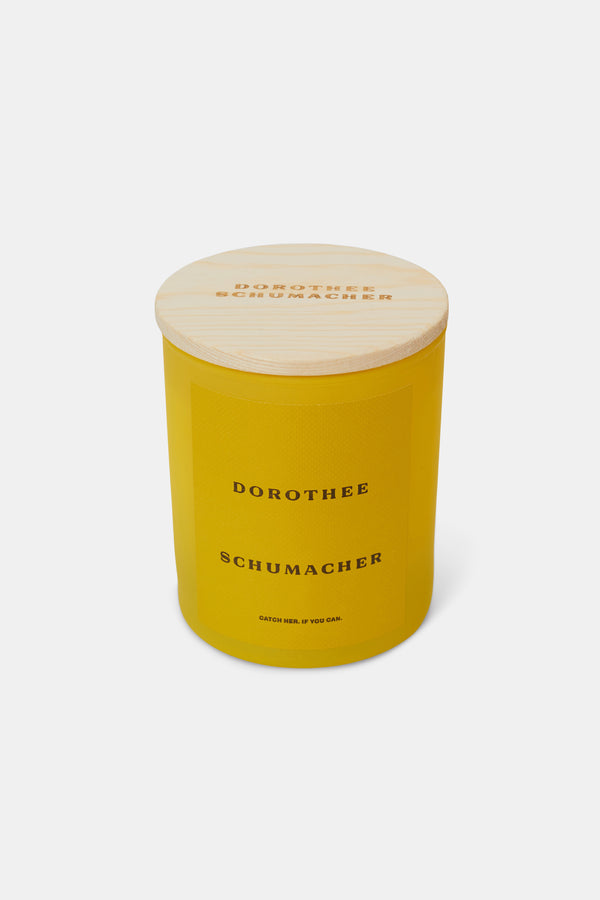 Dorothee Schumacher scented candle yellow