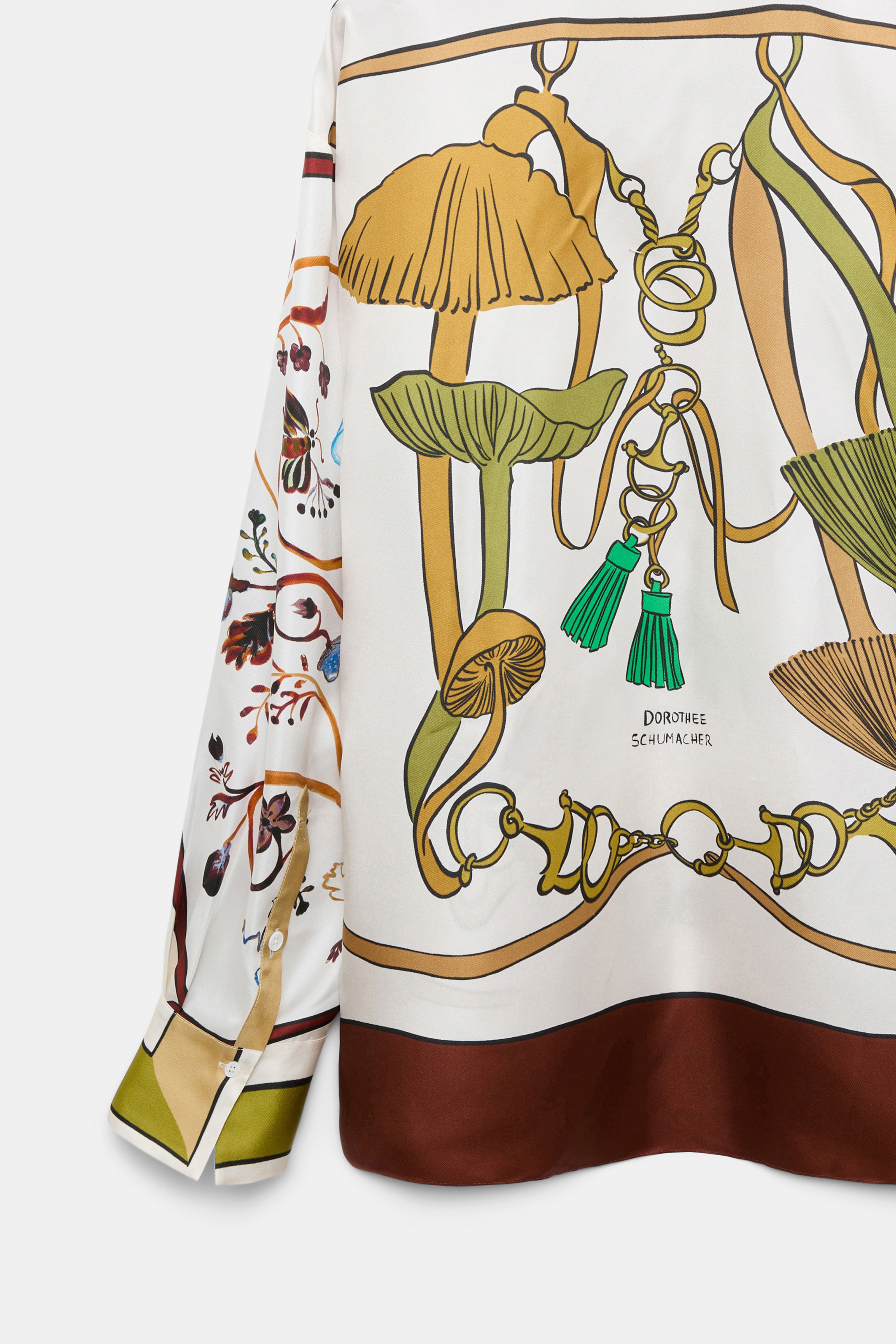 Dorothee Schumacher Bluse Cosmic Funghi Foster