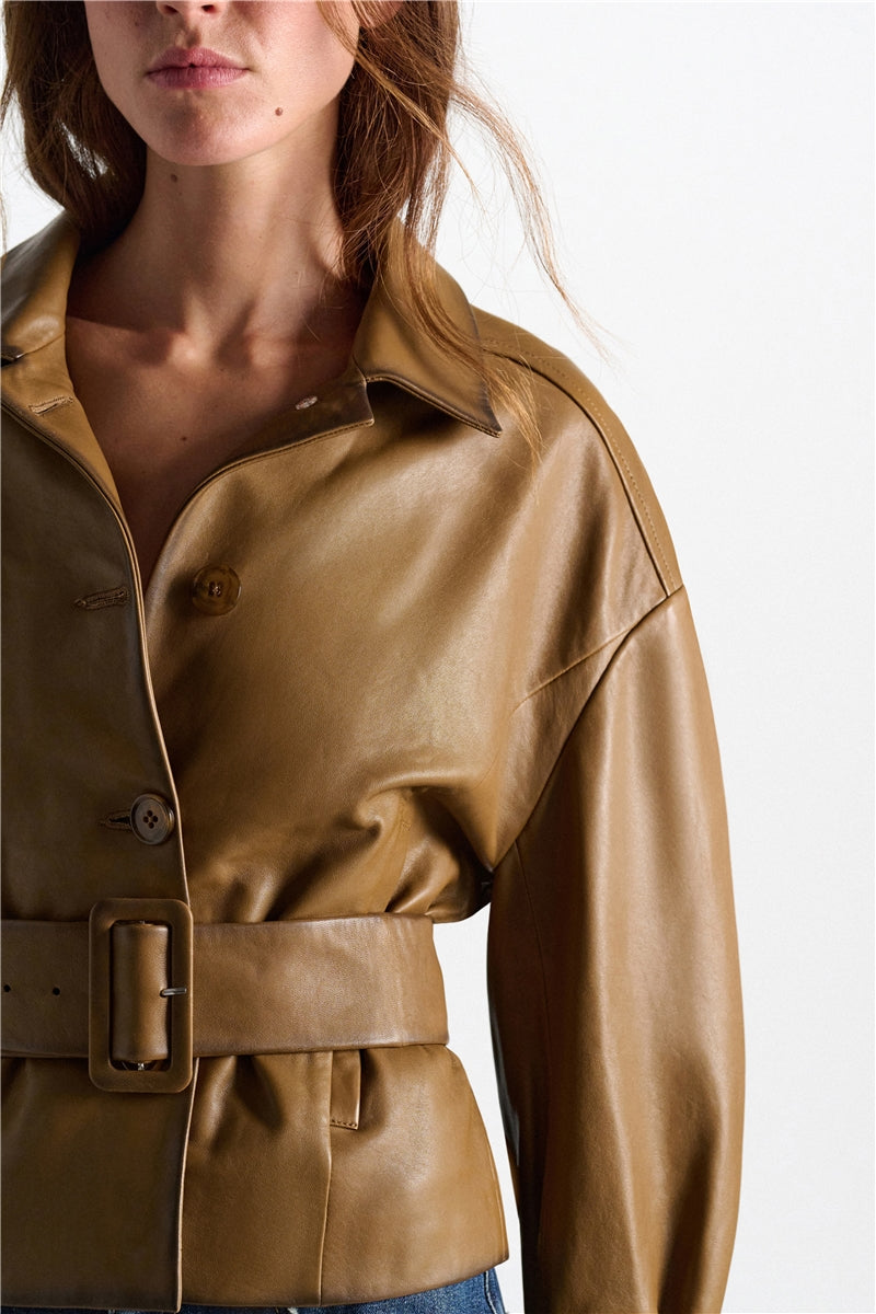 Dorothee Schumacher Lederjacke Sleek Statement
