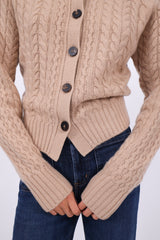 Cashmere Cardigan Lara Camel