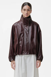 Duno Lederjacke Namida Chestnut