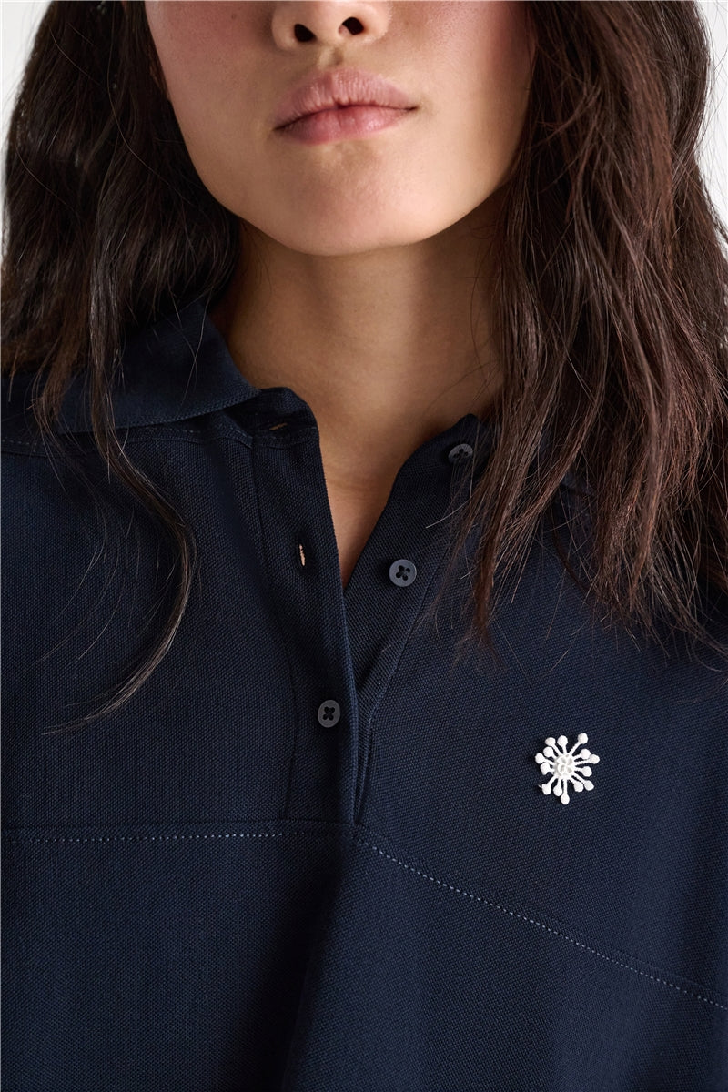Dorothee Schumacher Polo Sporty Romance Navy