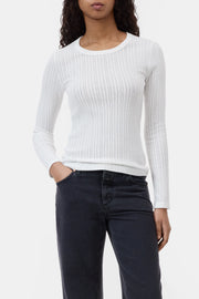 Closed Longsleeve Plain Ivory